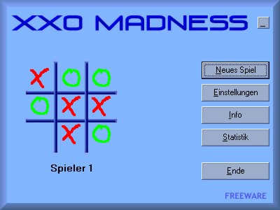 Screenshot vom Programm: XXO Madness